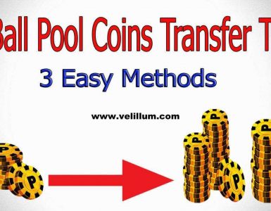 8 Ball Pool coins transfer trick