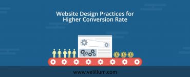 Website design practice for higher conversion rate