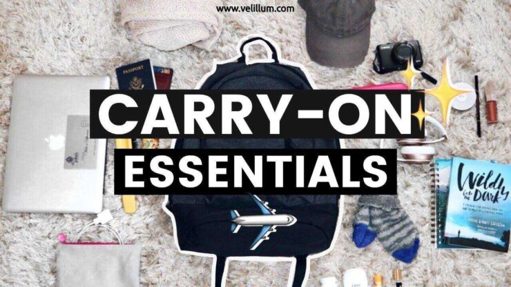 Carry on essentials: Long and Short Haul Flights
