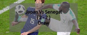 Japan Vs Senegal - FIFA World Cup 2018