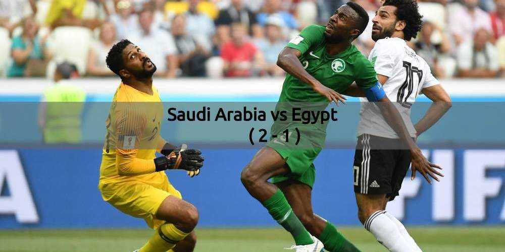 Saudi Arabia Vs Egypt - FIFA World Cup 2018