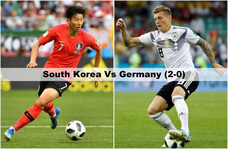 South Korea Vs Germany FIFA World Cup 2018