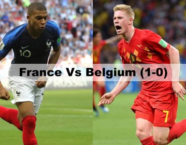 France vs Belgium - FIFA World Cup 2018