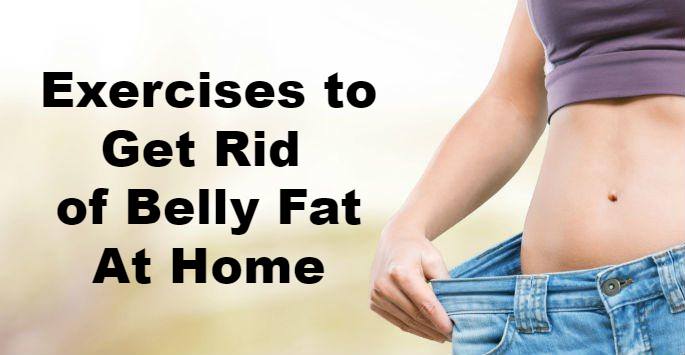 Get Rid of Belly Fat at Home
