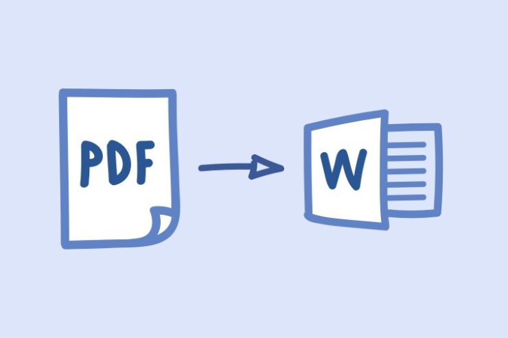 Convert pdf to word