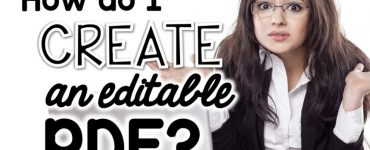 Create Editable PDF