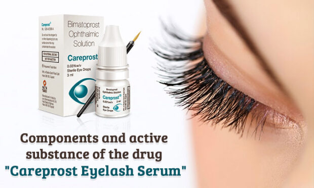 careprost eyelash serum for long eyelashes