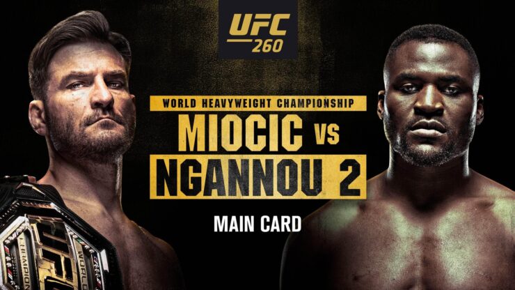 UFC 260 Fight Night Live