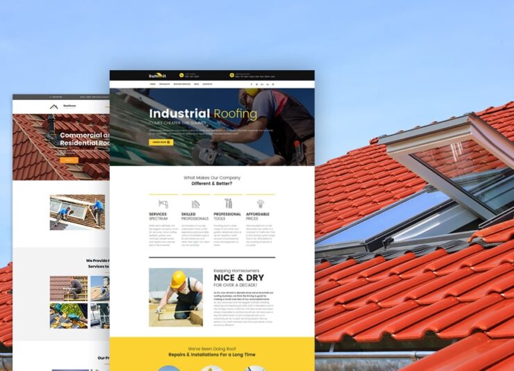 Great Website Design Services for Roofers