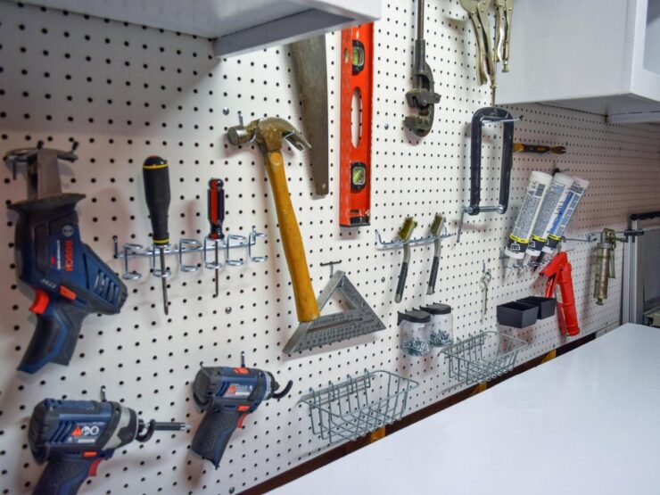 The How To's of Installing Pegboards