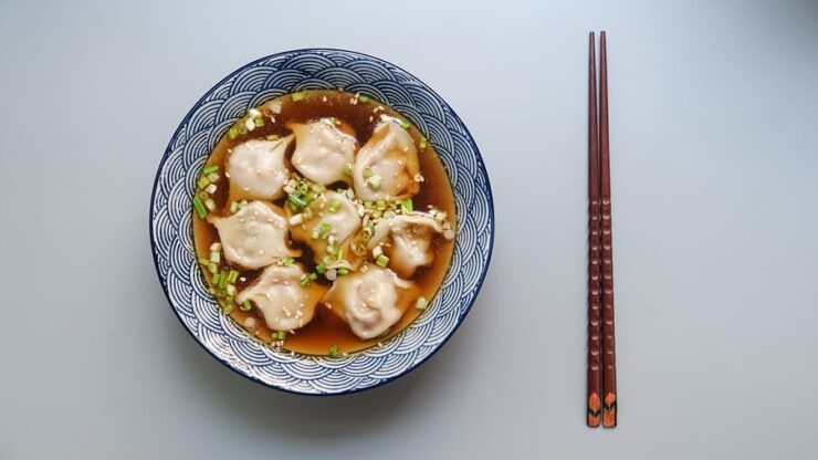 Dumplings of various flavors