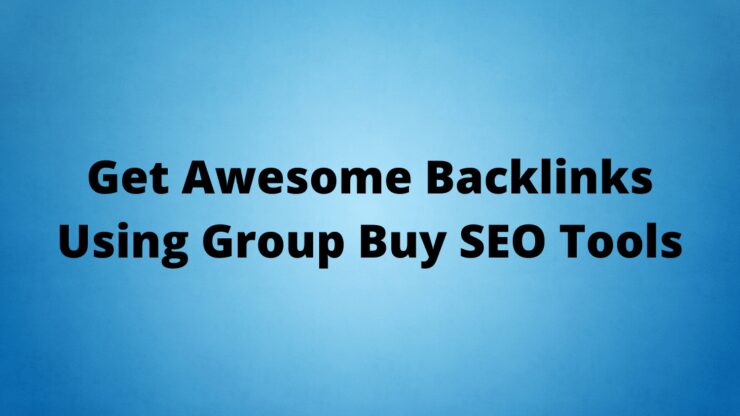 Group Buy SEO Tools