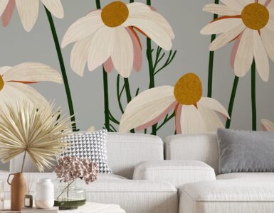 Color Match Wonders-How Mural Wallpaper Elevates Interior Decor